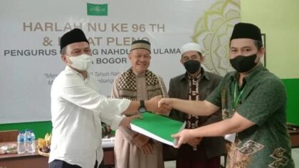Irfan Haryanto Masuk PWNU, Edi Nurokhman Pimpin PCNU Kota Bogor Irfan Haryanto, PWNU Jabar, Edi Nurokhman, PCNU Kota Bogor