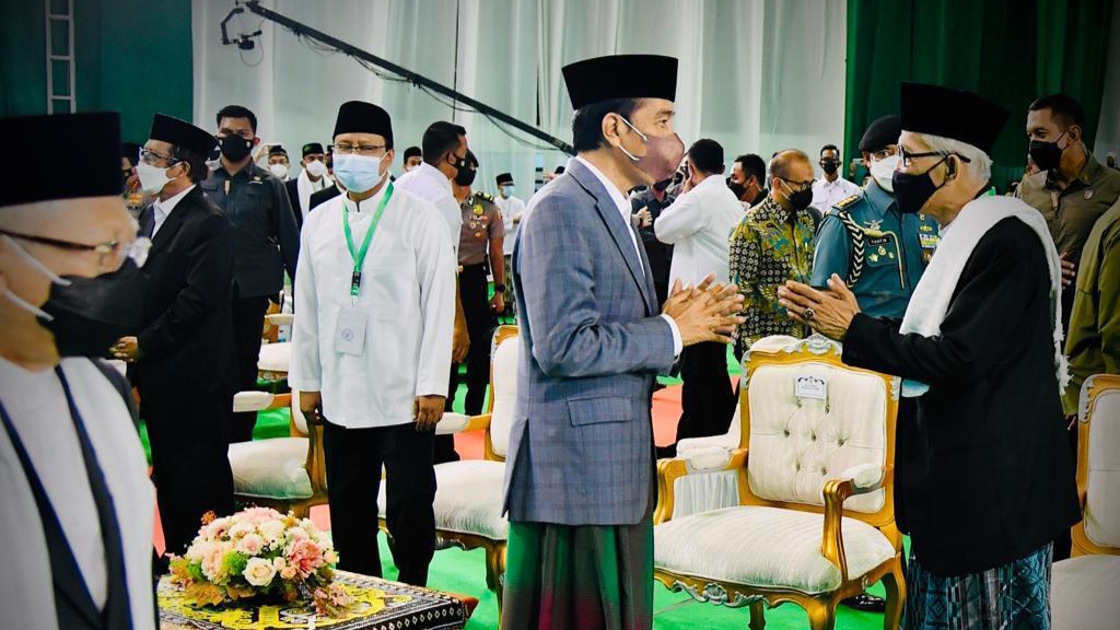 Jokowi Apresiasi Kiprah NU Jaga NKRI dan Pancasila NU, PBNU, NKRI, Pancasila, Jokowi