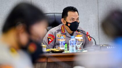 Kapolri Minta Jajarannya Evaluasi Covid-19 dan Tingkatkan Vaksinasi Kapolri, Listyo Sigit Prabowo, Evaluasi Covid-19, Akselerasi Vaksinasi