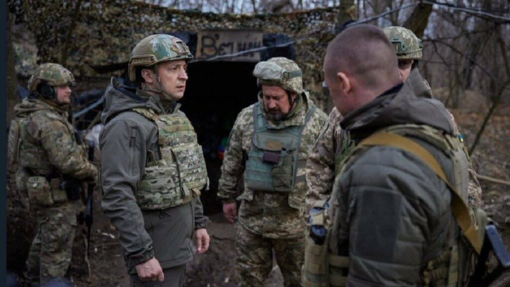 Pertempuran, Ukraina-Rusia, Kyiv, Ukraina, Rusia