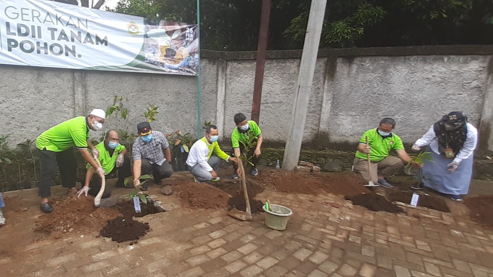 LDII Kota Bogor, Tanam Pohon, Kehidupan, Penghidupan, Pohon