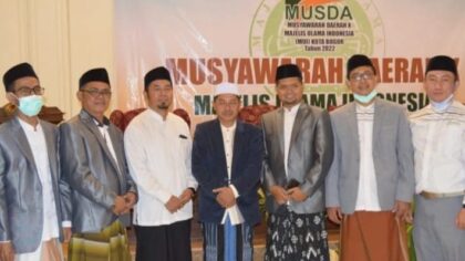 Musda ke-X, KH Tb Muhidin Pimpin MUI Kota Bogor Musda MUI Kota Bogor, KH Tb Muhidin, MUI Kota Bogor