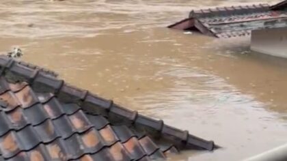 Banjir Menerjang Kota Serang, Air Mencapai Lima Meter Banjir, Banjir Kota Serang, Serang, Lima Meter