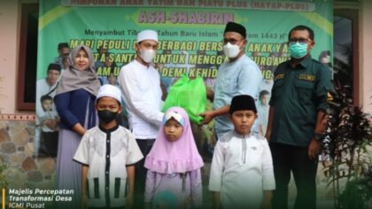 MPP ICMI Santuni 100 Anak Yatim di Yayasan Ash-Shabirin MPP ICMI, ICMI, Anak Yatim, Yayasan Ash-Shabirin