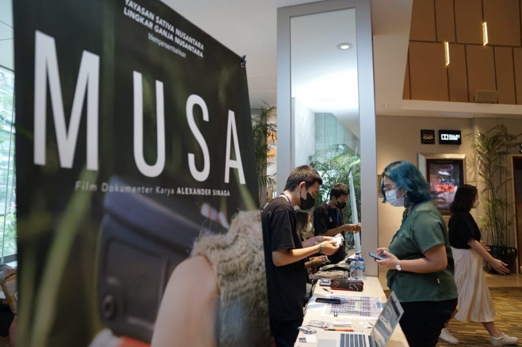 Peluncuran Film Dokumenter Musa, Ikhtiar Agar Menerima Ganja Medis Film Dokumenter, Musa, Ikhtiar, Ganja Medis, Ganja