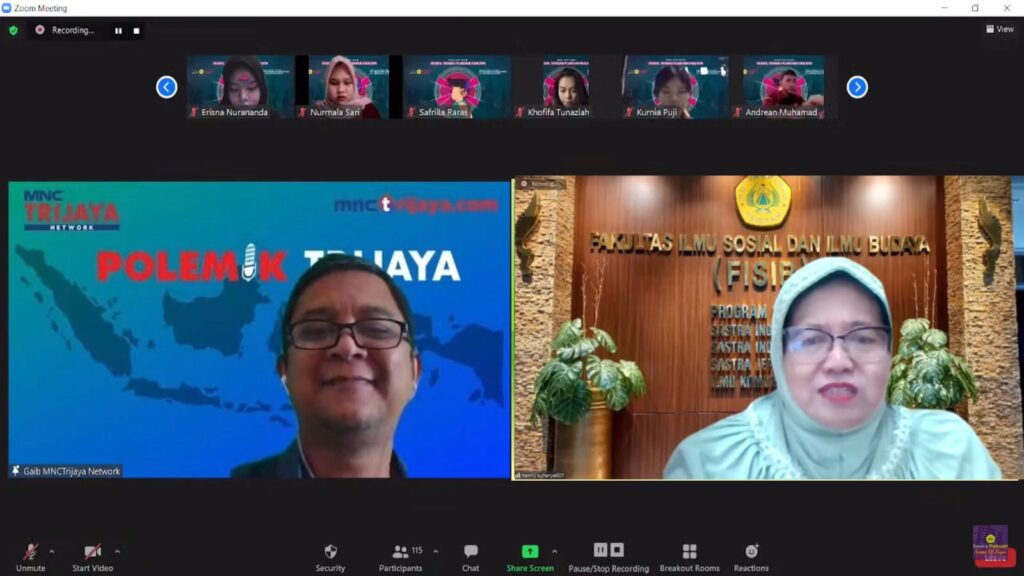 Tantangan dan Peluang, FISIB Unpak, Unpak, Media Visit, Trijaya FM
