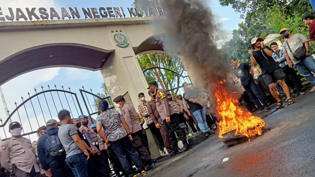 Mafia Tanah, Kejari Kota Bogor, Demonstrasi, Digeruduk Massa