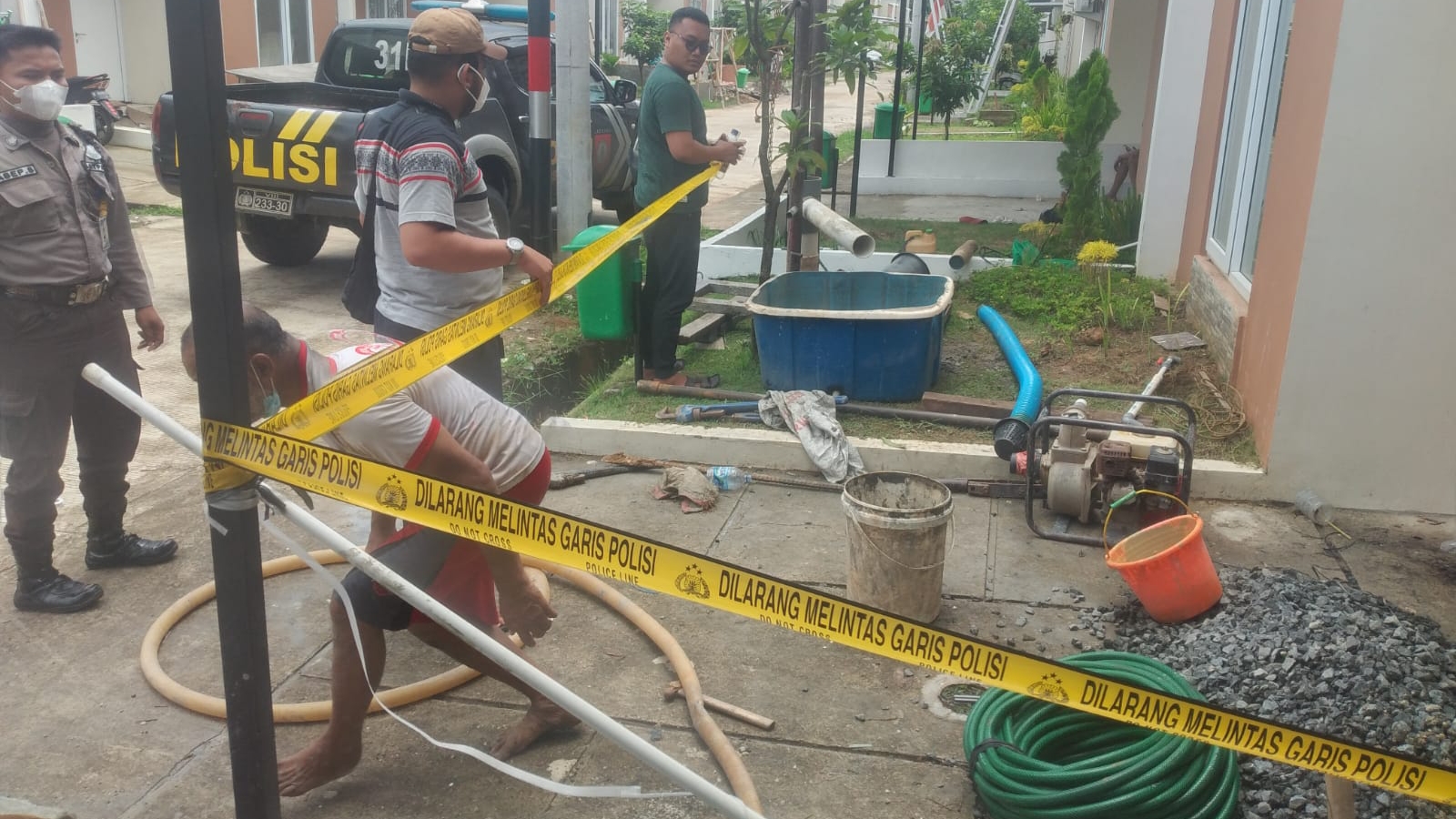 Gas, Sumur, Parungpanjang, Polsek Parungpanjang