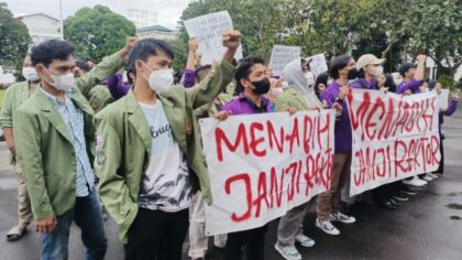 Polemik Biaya SPP saat Pandemi, BEM Unida Tagih Janji Rektor Biaya SPP, BEM Unida, Tagih Janji, Rektor Unida