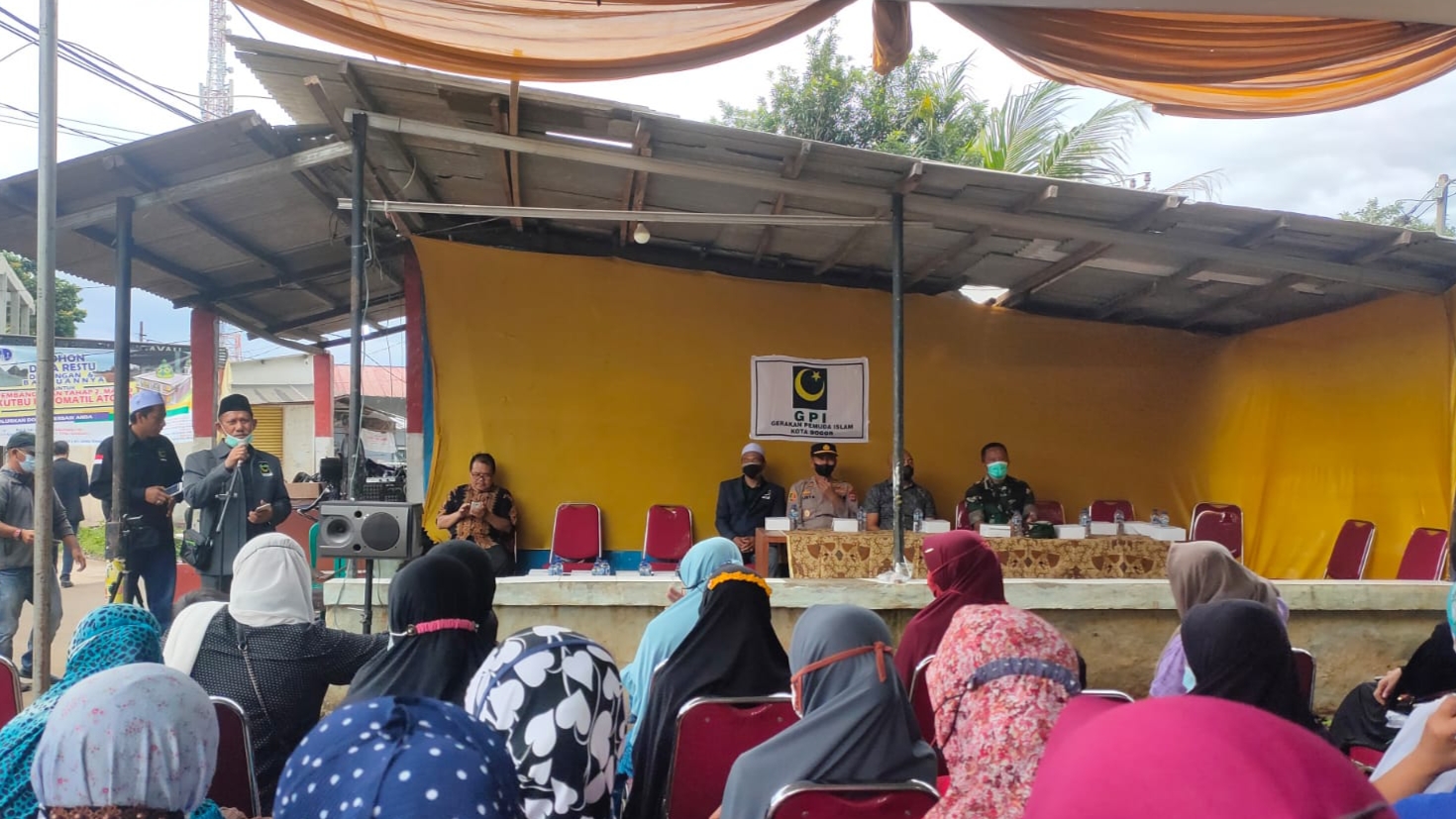 GPI Kota Bogor, Bakti Sosial, Warga Terdampak Covid-19,