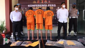 Polisi Bekuk Kompolotan Begal di Cilebut Polres Bogor, Kompolotan Begal, Begal, Cilebut