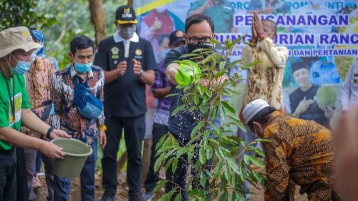 Wali Kota Bogor Resmikan Kampung Duren Rancamaya Wali Kota Bogor, Kampung Duren, Rancamaya, Durian