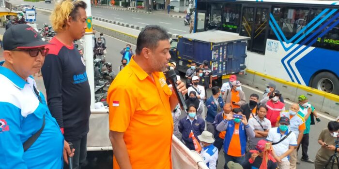 Demo di Kemendag, Partai Buruh Tuntut Penurunan Harga Kemendag, Partai Buruh, Penurunan Harga