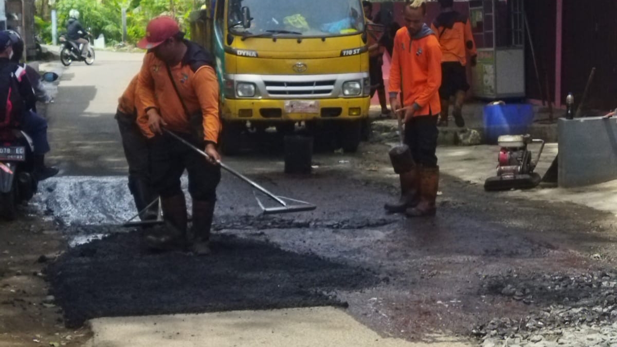 Dinas PUPR Kota Bogor, Keluhan Warga, Warga Harjasari, Jalan Berlubang