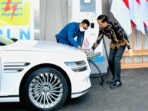 Jokowi Resmikan Pengisian Kendaraan Listrik, Pertama di Indonesia Jokowi, Pengisian Mobil Listrik, Kendaraan Listrik, Mobil Listrik, Pertama di Indonesia