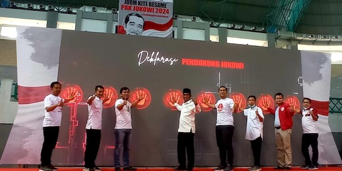 Relawan se-Provinsi Riau Teguhkan Komitmen Dukung Jokowi Relawan Jokowi, Provinsi Riau, Komitmen Dukung Jokowi