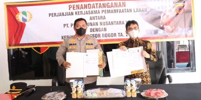 Polres Bogor Dirikan Kantor Polsek di Lahan PTPN VIII Polres Bogor, Kantor Polsek Megamendung, Polsek Megamendung, Pemanfaatan Lahan, PTPN VIII