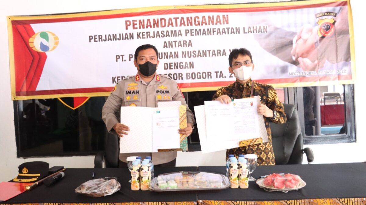 Polres Bogor, Kantor Polsek Megamendung, Polsek Megamendung, Pemanfaatan Lahan, PTPN VIII