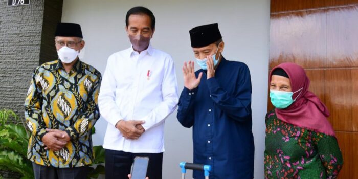 Usai Dirawat, Buya Syafii, Syafi'i Ma'arif, Presiden Jokowi, Muhammadiyah