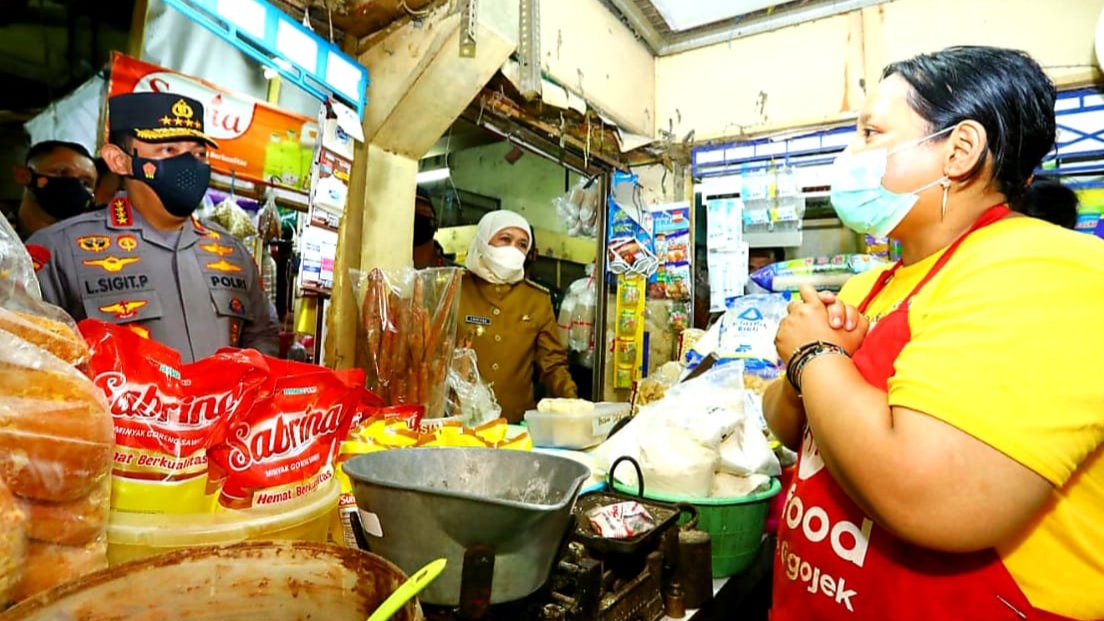 Minyak Goreng, Pasar Wonokromo, Kapolri, Listyo Sigit Prabowo, Warga Kesulitan