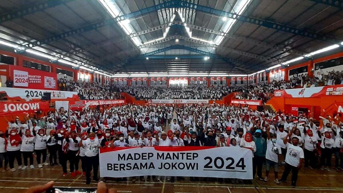 Relawan Jokowi, Relawan Banyumas, Madep Mantep, Bersama, Relawan Jokowi, Pemilu 2024