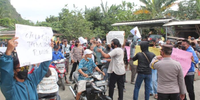 Longmarch, Warga Rumpin, Pembangunan TPST, TPST Rumpin, Kecamatan Rumpin