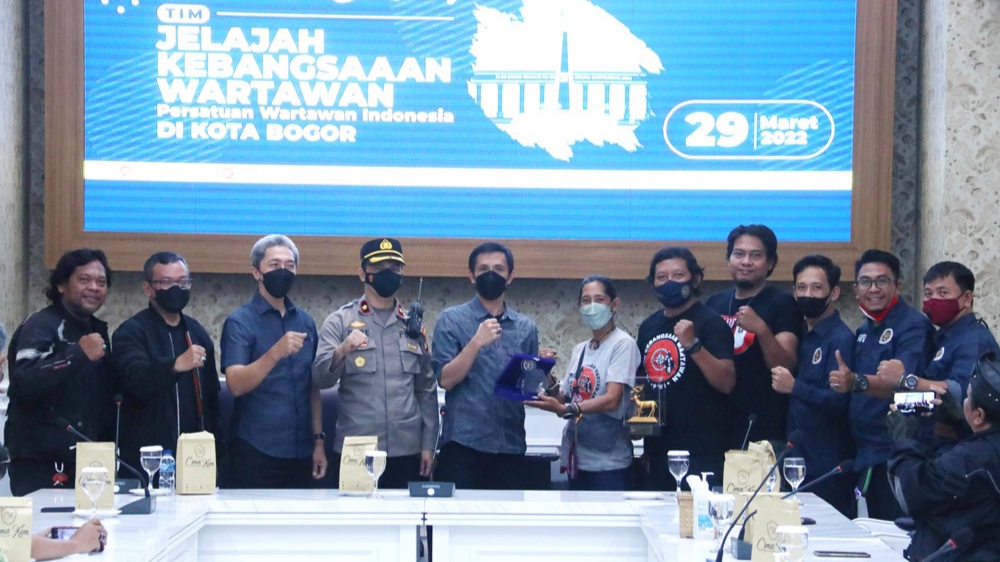 Kota Bogor, Jelajah Kebangsaan Wartawan, JKW PWI, PWI Kota Bogor
