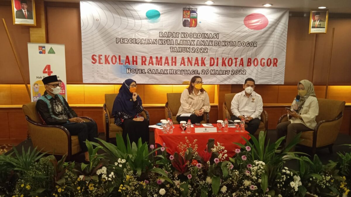 DPPPA Kota Bogor, Sekolah Ramah Anak, Kota Bogor Ramah Anak, Kota Ramah Anak