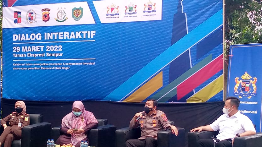 Dialog Interaktif, Kadin Kota Bogor, Kenyamanan Investasi, Pemulihan Ekonomi, Investasi Kota Bogor