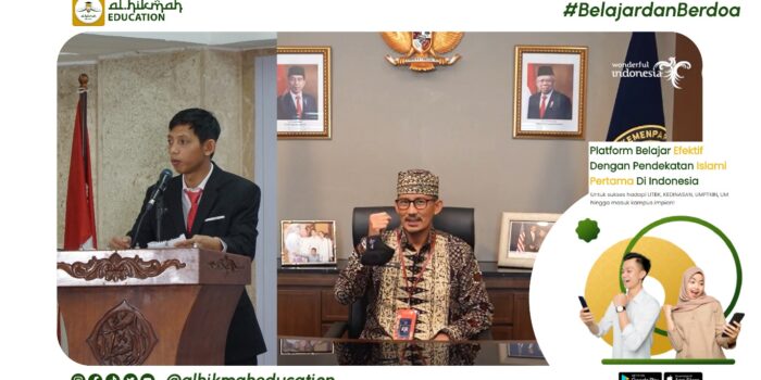 Menparekraf Dukung Peluncuran Aplikasi Al-Hikmah Education Menparekraf, Peluncuran Aplikasi, Al-Hikmah Education, Sandiaga Uno