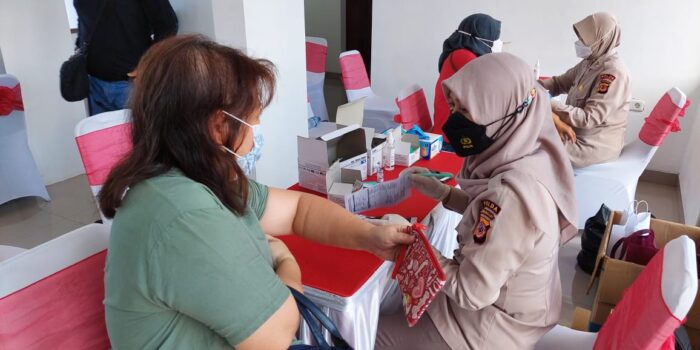 Polresta Bogor, Kadin Kota Bogor, Gerai Vaksin, Vaksin Booster, Alun-alun Kota Bogor