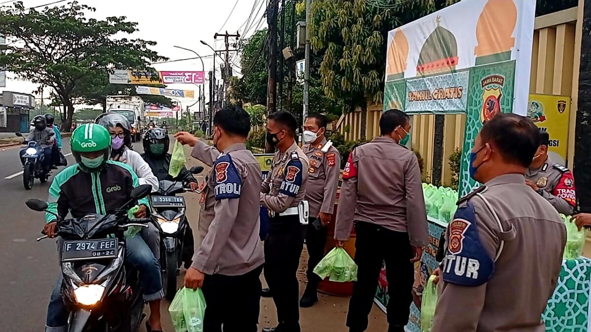 Polsek Cileungsi, Takjil Gratis, Ramadhan 2022
