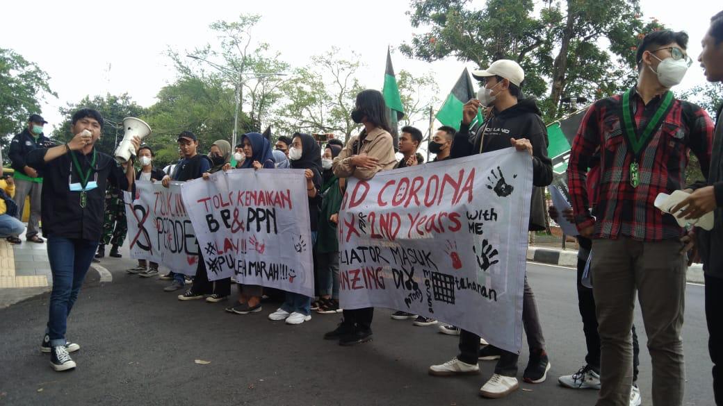 HMI Majalengka, Demonstrasi, Pemilu 2024 Ditunda, Masa Jabatan Presiden