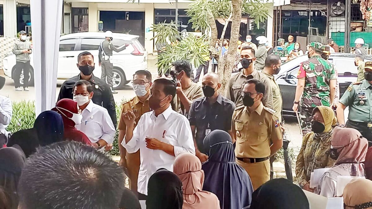 Perumda PPJ, Kunjungan Presiden Jokowi, Jokowi ke Pasar, Pasar Kota Bogor