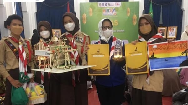 Pramuka Kota Bogor, Juara Lomba, Lomba Kaligrafi, Lomba Miniatur Masjid