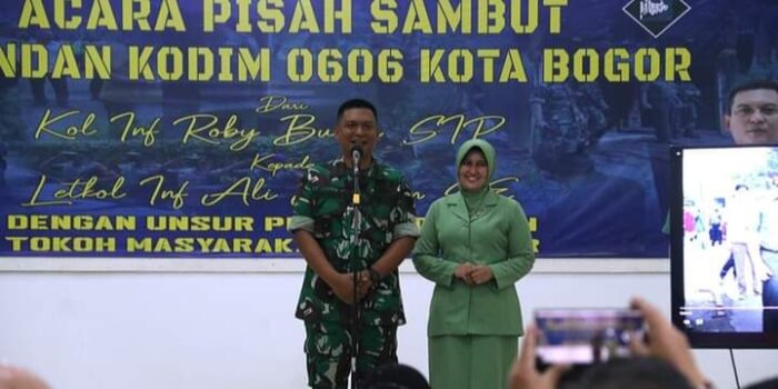 Letkol Ali Akhwan Pimpin Kodim 0606 Kota Bogor Ali Akhwan, Kodim 0606, Kodim Kota Bogor