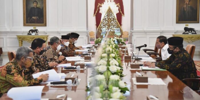 Pansel Calon Anggota dan Dewas BPKH Temui Jokowi Pansel BPKH, BPKH, Dewas BPKH, Jokowi