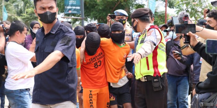 Sempat Viral, Begal Sadis di Tugu Pancakarsa Berhasil Ditangkap Viral di Medsos, Begal Sadis, Begal Tugu Pancakarsa, Begal Ditangkap