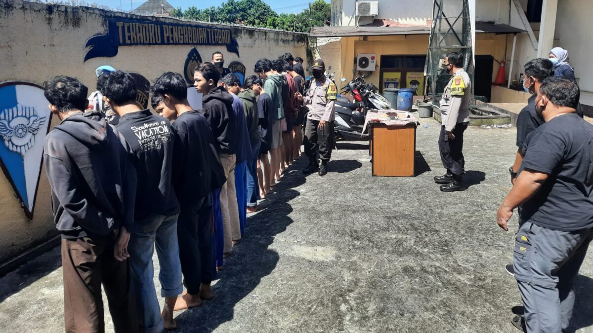 Tawuran di Bogor, Anak-anak Cibinong, Polisi