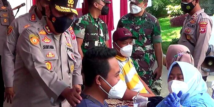 Kapolda Jabar Targetkan 30 Persen Vaksin Booster Sebelum Lebaran Kapolda Jabar, Vaksin Booster, Lebaran Idul Fitri