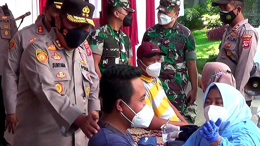 Kapolda Jabar, Vaksin Booster, Lebaran Idul Fitri