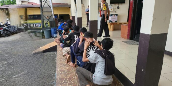 Tawuran di Karadenan, 15 Remaja Diamankan Polisi Tawuran di Karadenan, Remaja Karadenan, Polisi, Tawuran di Bogor