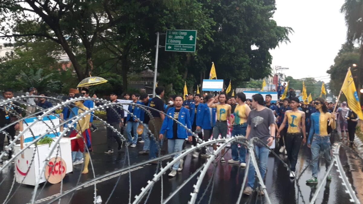 Demonstrasi Mahasiswa, PMII Kota Bogor, Hujan di Kota Bogor