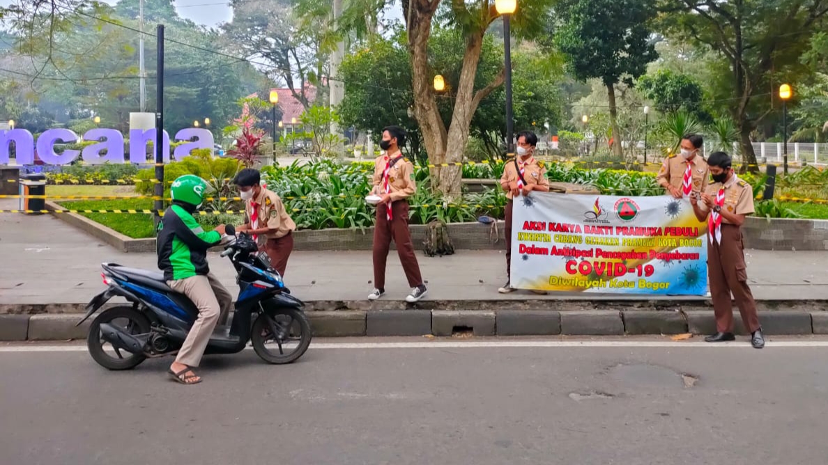Pramuka Peduli, Pramuka Kota Bogor, Vaksinasi di Kota Bogor, Takjil Buka Puasa