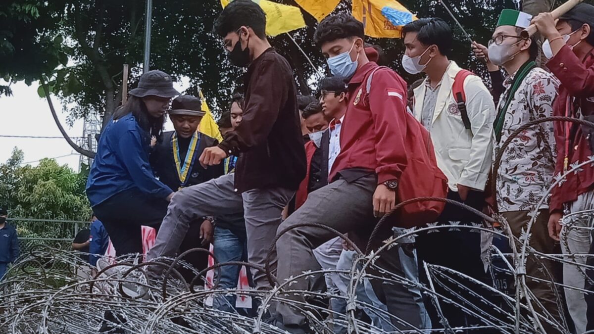 Mahasiswa Bogor, Demonstrasi, Demo Mahasiswa, Istana Bogor Dikepung