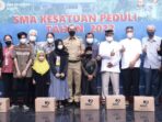 Osis SMA Kesatuan Salurkan Donasi kepada Masyarakat Osis, SMA Kesatuan, Donasi, Bakti Sosial, Masyarakat Bogor