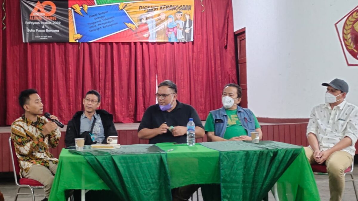 Alumni Orange Atmajaya, Toleransi Beragama, Diskusi Kebangsaan