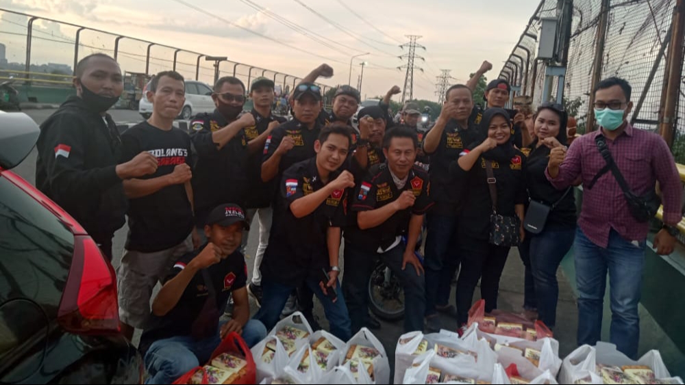 SK Laskar Banten, Ormas Laskar Banten, Laskar Banten Kota Bogor, Takjil Ramadhan