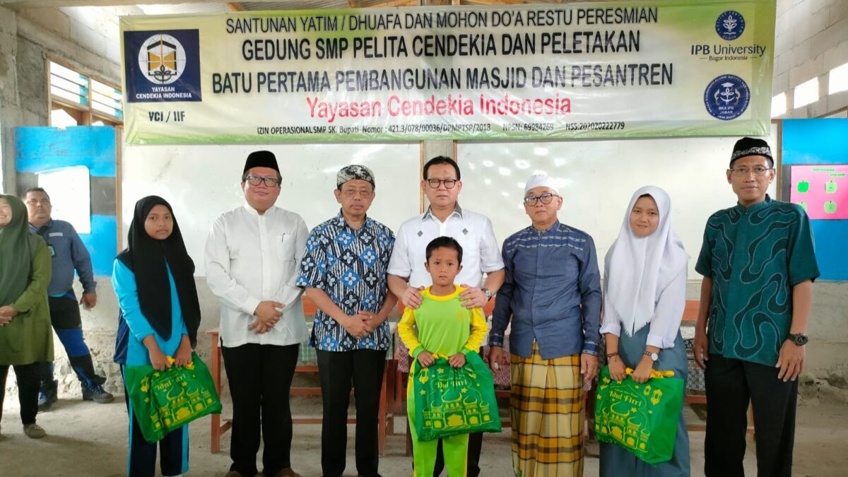 Tahfidz Quran, Agripreneur, Peletakan Batu Pertama, Pesantren YCI