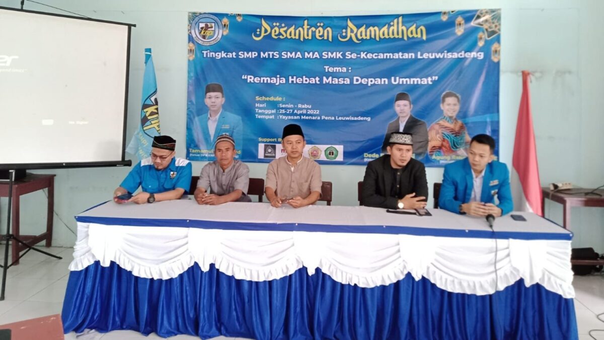 KNPI, Pesantren Ramadhan, Pelajar Leuwisadeng, KNPI Leuwisadeng